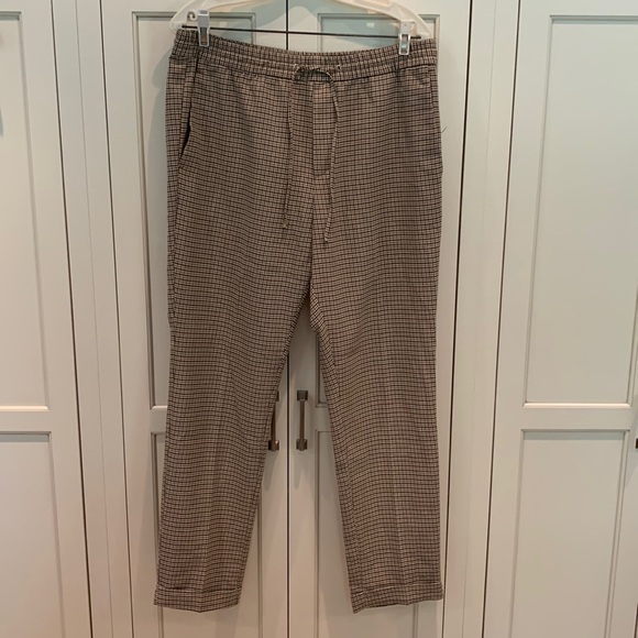 H&M Pants Hm Plaid Pants Poshmark